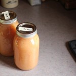 2 quarts of homemade applesauce