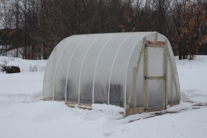 winter DIY greenhouse more